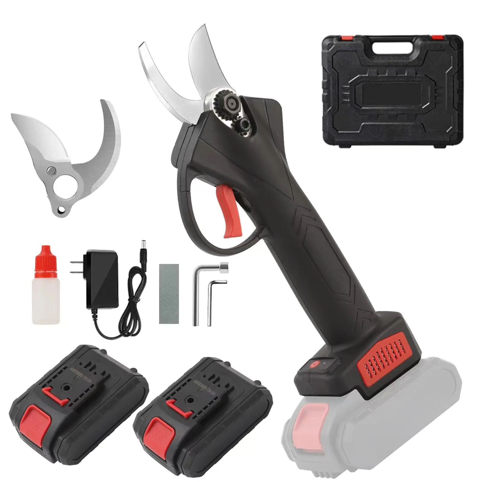 18V Lithium Battery Electric Pruning Shears Electric Tree Pruner and Branch Cutter for Gardening Pruning