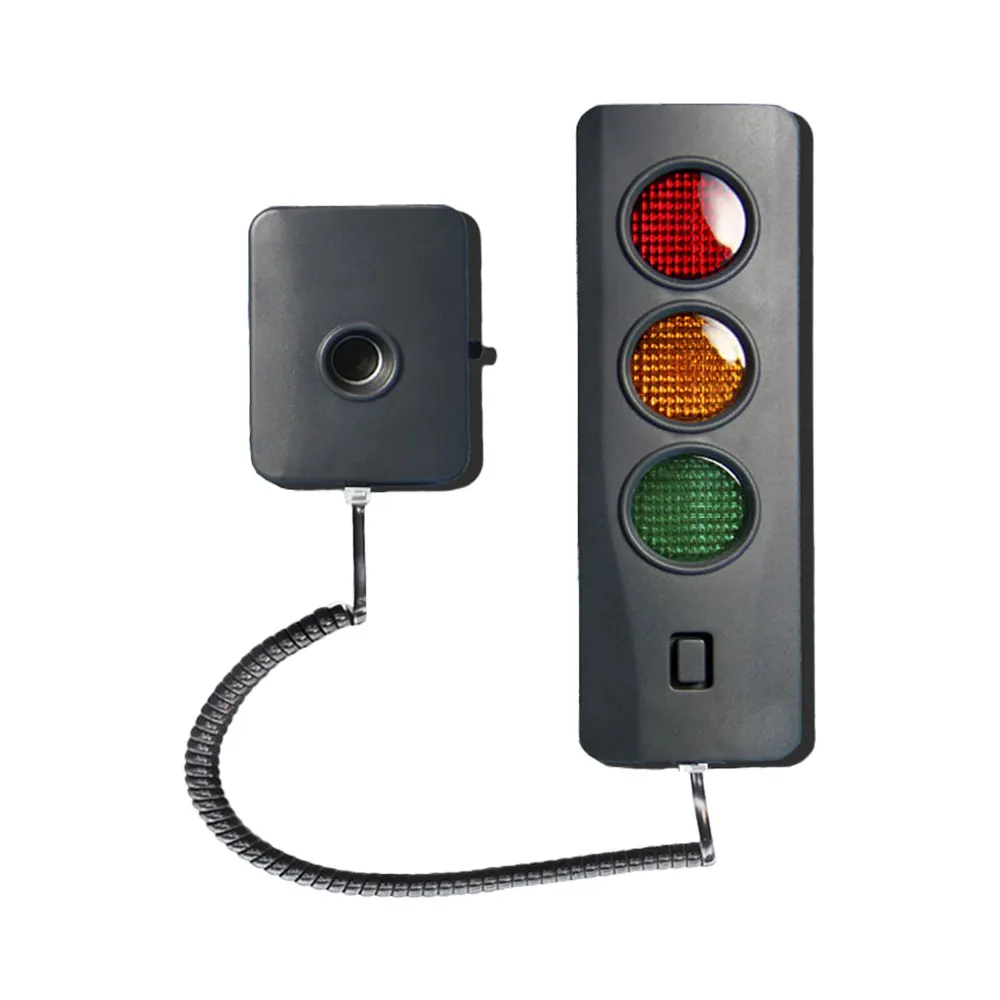Garage Safe Light Auto Parking System Distance Stop Aid Car Guide Sensor Blue Yellow Red Flashing LED Light Stop Sigh Assistant