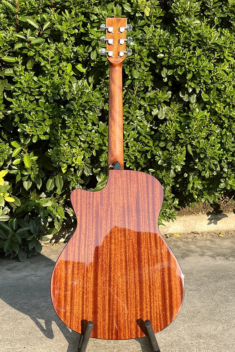 wholesale price Full pack aiersi brand 40 Inch GA body style solid top acoustic guitar for guitarist