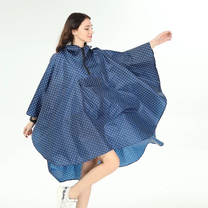 Motorcycle Outdoor Riding Split Raincoat Rainy Waterproof Poncho for Cycling Women Men