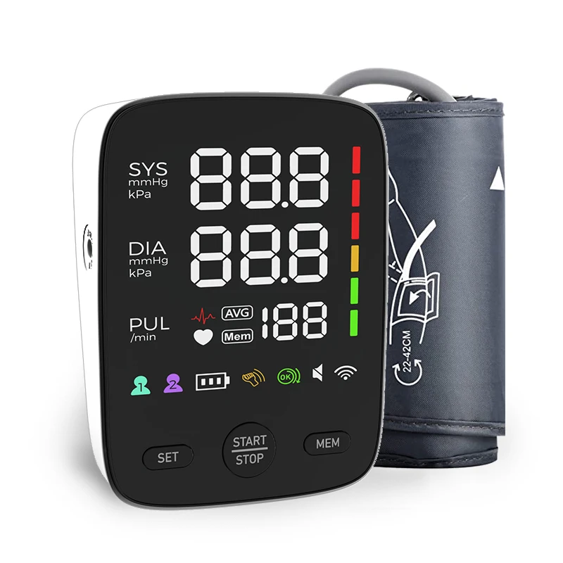50% OFF Healthy Care Upper Arm Blood Pressure Monitor With Low Price Factory Supply Directly