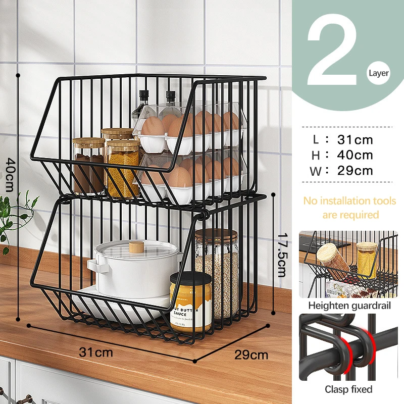 Direct wholesale good quality home modern storage vegetable shelf
