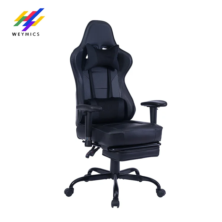 
8280 Modern High Back Black PU Luxury Executive Swivel Game Chair Gaming 