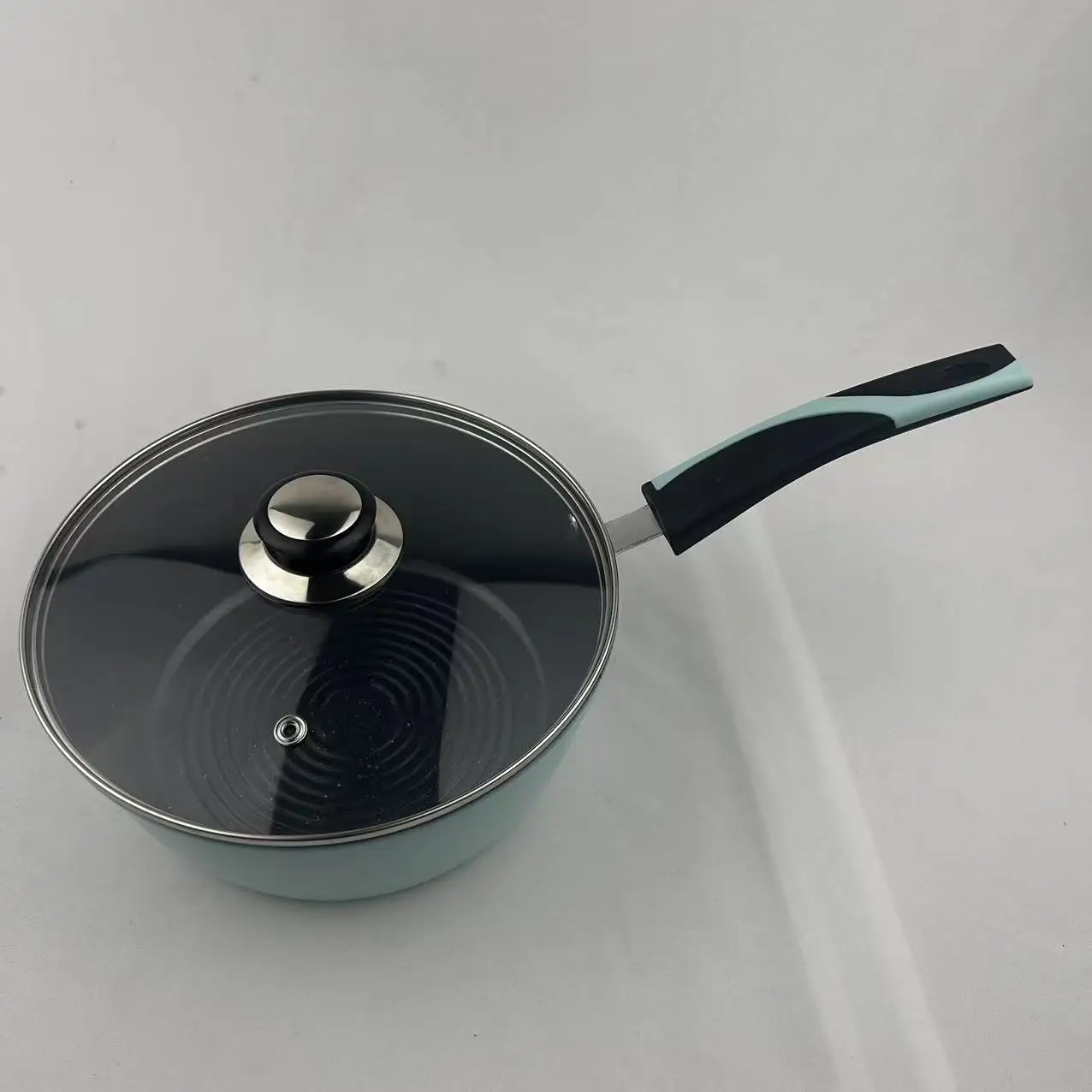 22cm Milk Pot with Lid Stock Cheap Cookware Set