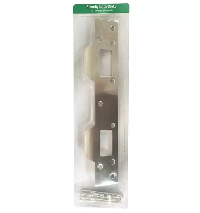 Morden style pinch plate security door lock repair wood door edge for entry strike for adjustable latch