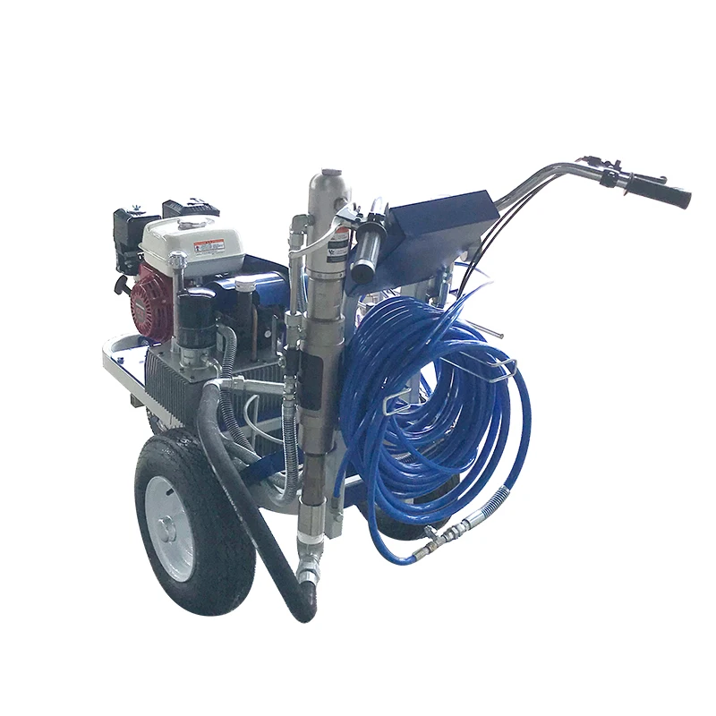 Hand Push Spray Road Marking Machine Cold Paint Spray Machine Cold Spraying Marking Machine Road Markers