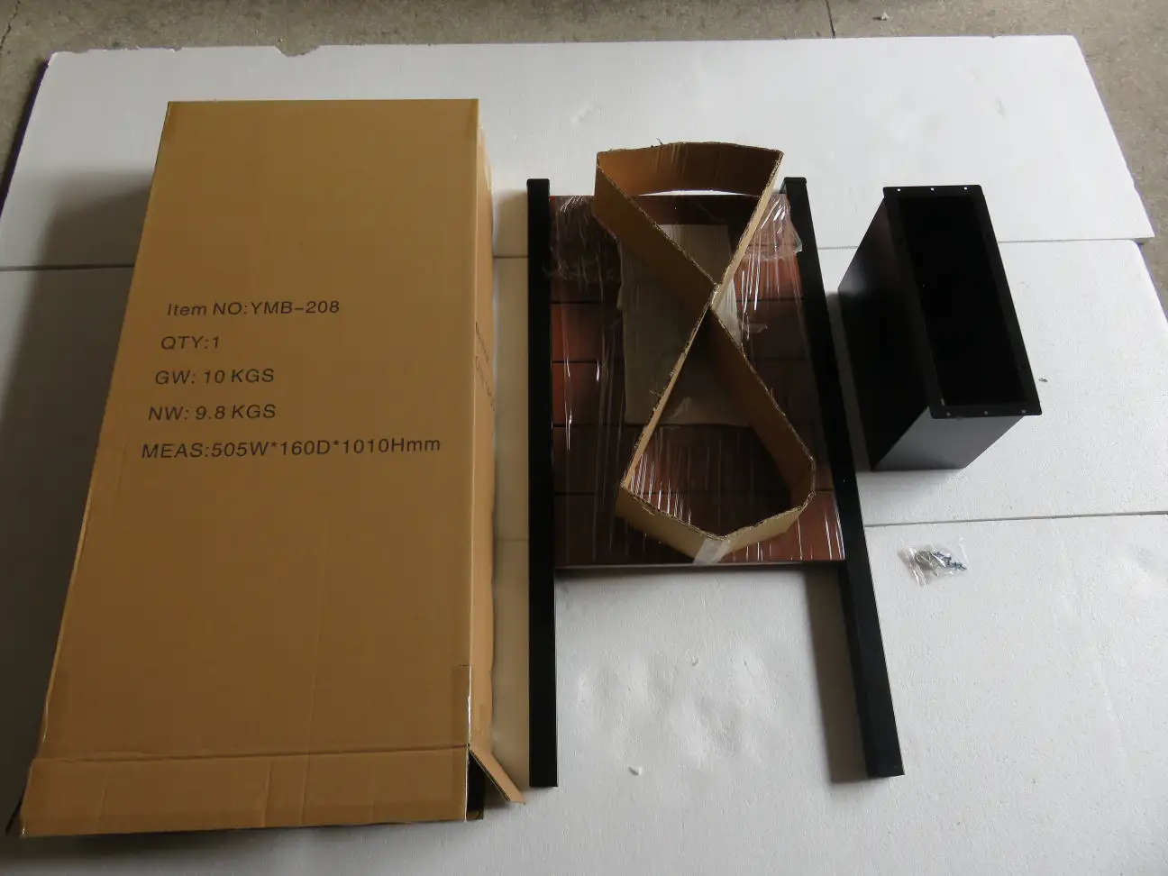 Австралийский рынок, деревянный почтовый ящик из нержавеющей стали с шестом