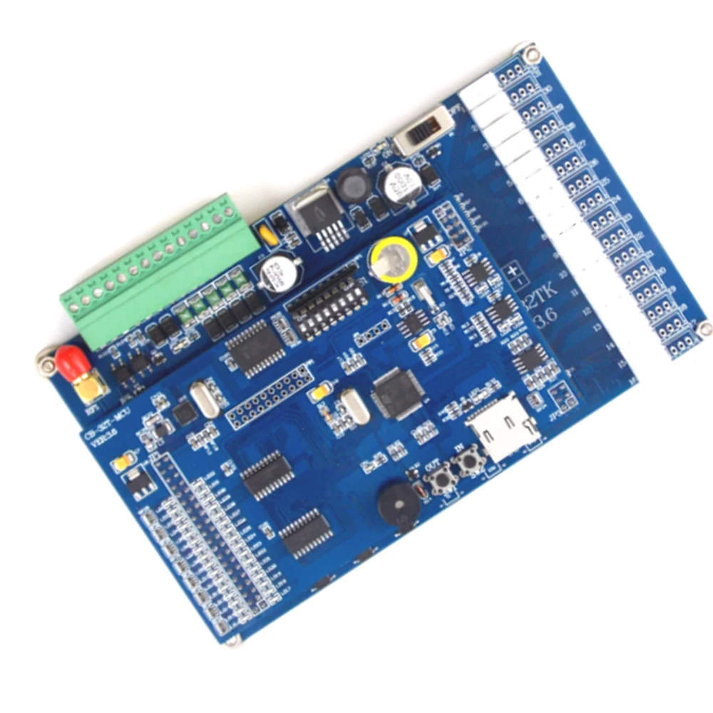 Multi-function Wiegand Network 4 Doors Smart Access Control System Board With Software