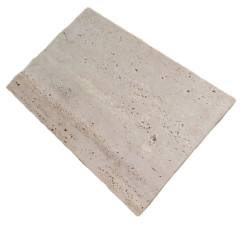 Luxury bathroom Natural Travertine Tray Jewelry Display Trending Products Precise Stone Natural Marble Serving Tray