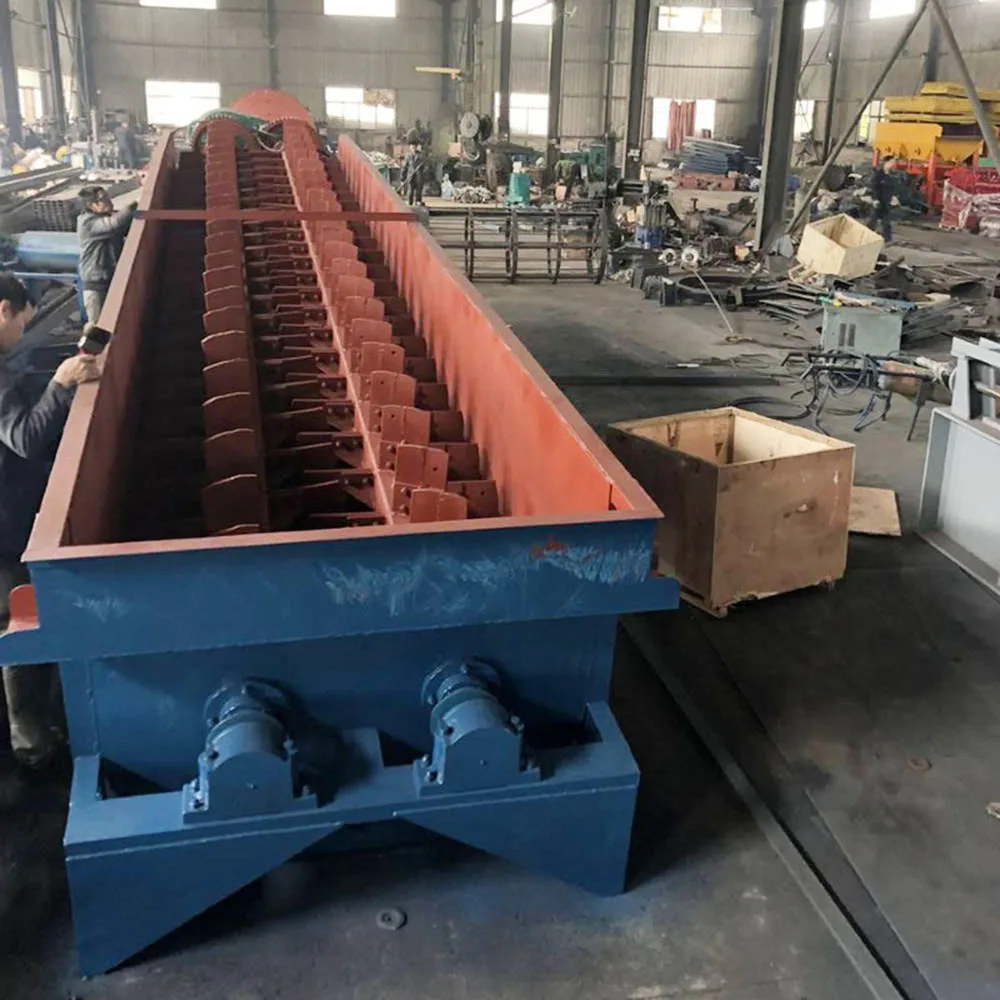 50TPH JXSC China Factory Spiral Sand Washing Process Gold Log Washer Price for Silica Sand