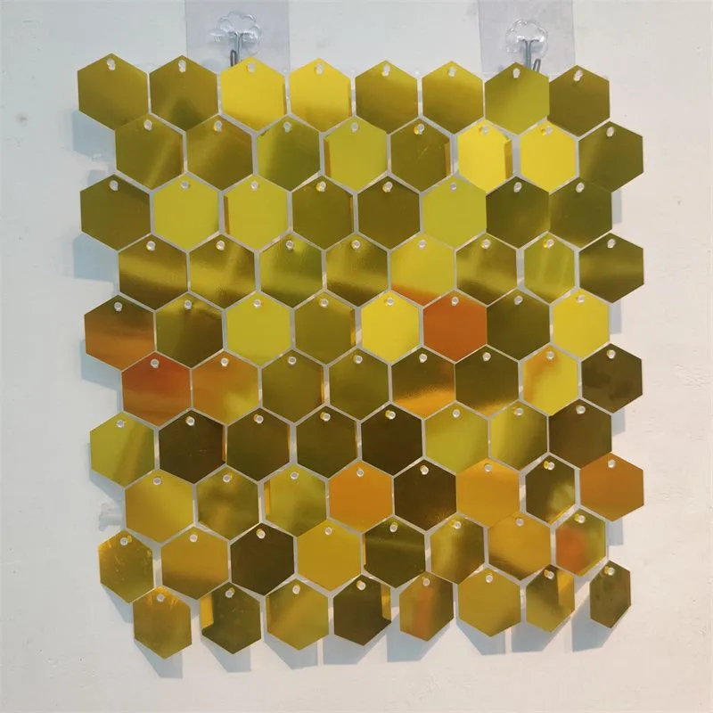 Decoration Square 3d Shiny Shimmer Square Sequin Wall Panel Usa 7*7ft Wall Package Shimmer Wall