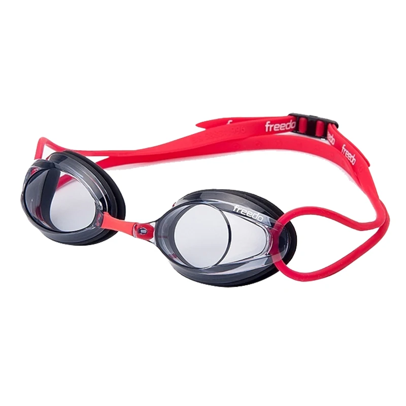 Polycarbonate swim goggle lens swimming goggles racing with nose