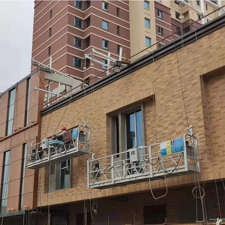 High Grade Window Cleaning Hanging Scaffold Electric Scaffolding Aerial Suspended Working Platform