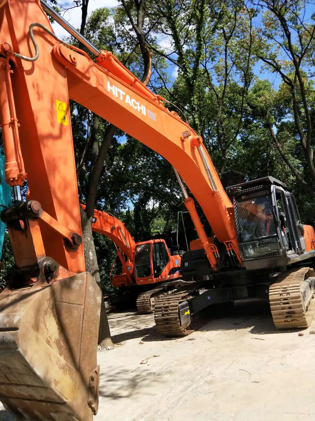 Used original Hitachi ZX360 big excavator 36ton from JAPAN with 2cbm bucket