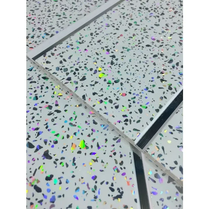 Composite Bathroom Panels Contemporary 3d Pvc Wall Panel For Building Material 120*10mm Exterior Decorative Wall Panel