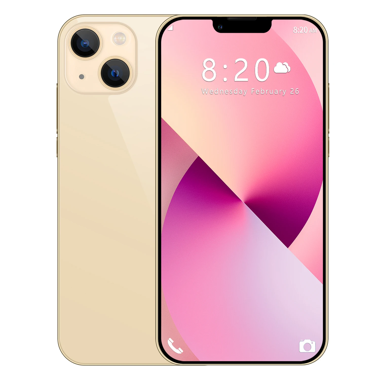 I13 6.7 Inch 12GB+512GB  4G Mobile Smartphone With Sim Card 16MP+32MP  Big Battery Android mobile phone