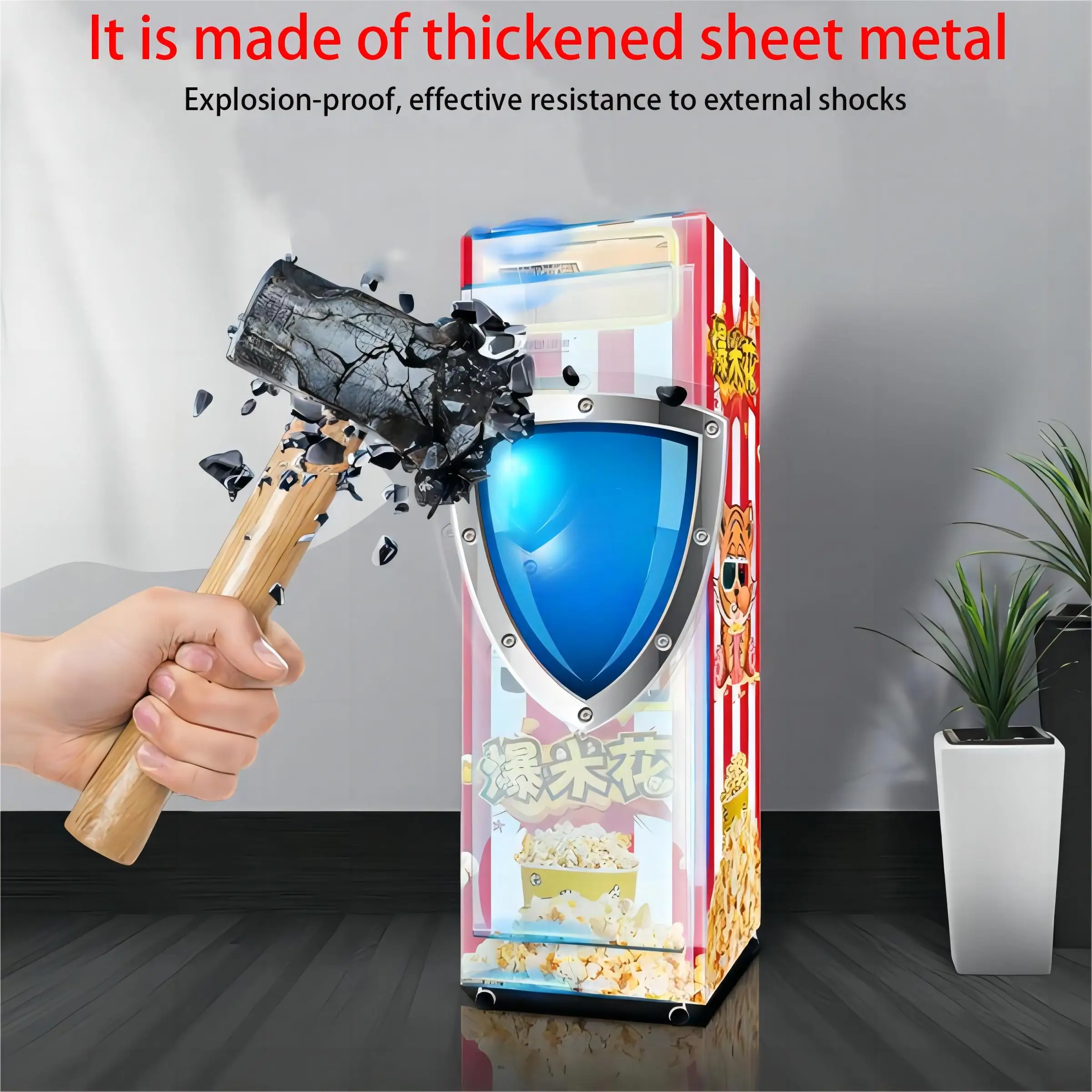 Bata Popcorn Vending Machine New Intelligent Vending Machine Popcorn Vending Machine Wholesale