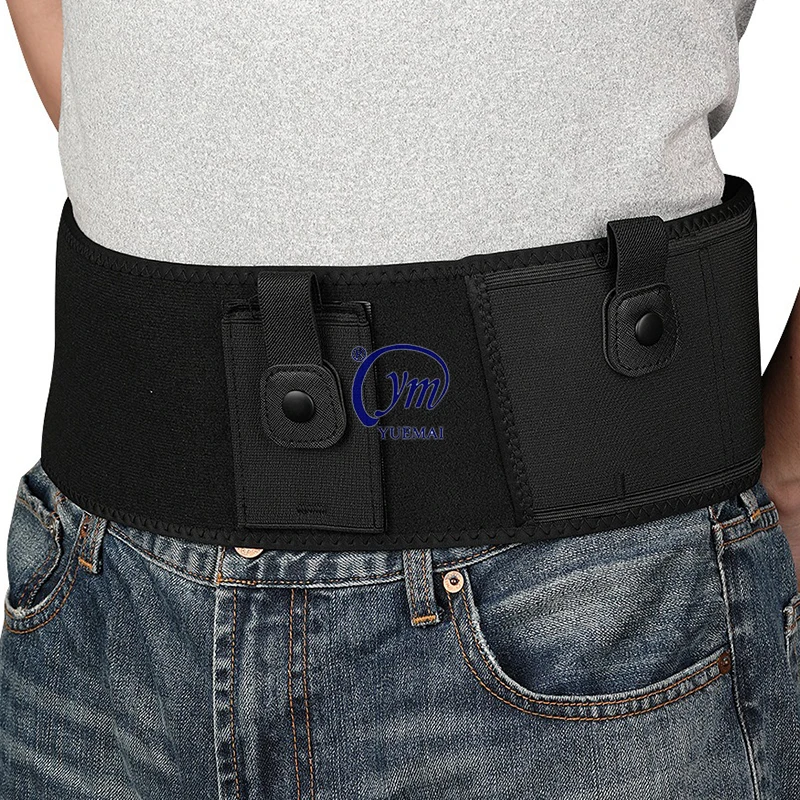 Security Outdoor Hunting Tactical Neoprene Concealed Carry Universal Gun Belt Holster Belly Band