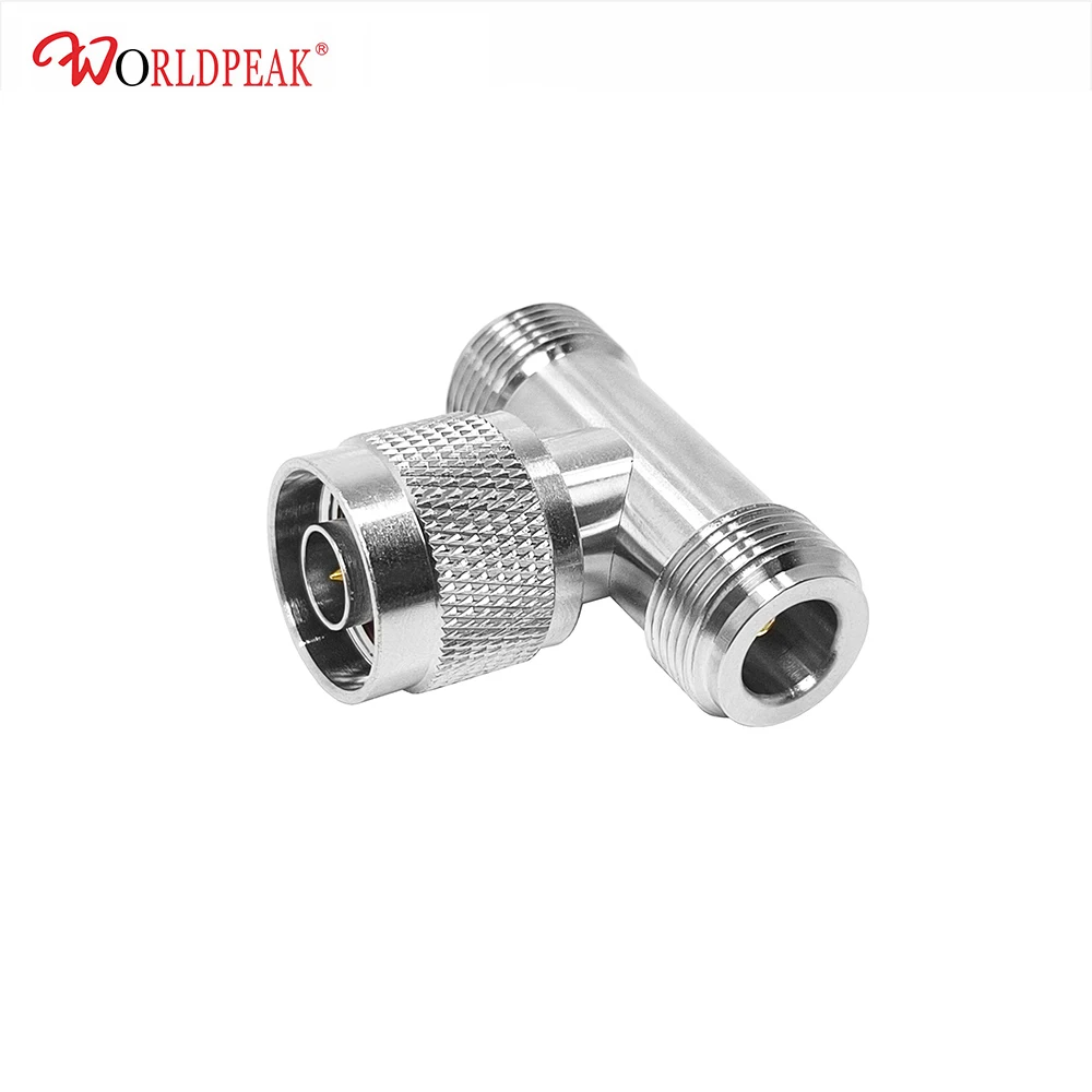 Factory directly RA rf connector n type male to N female to jack elbow adapter coaxial cable converter N-JJ/KK/JkKW adaptor