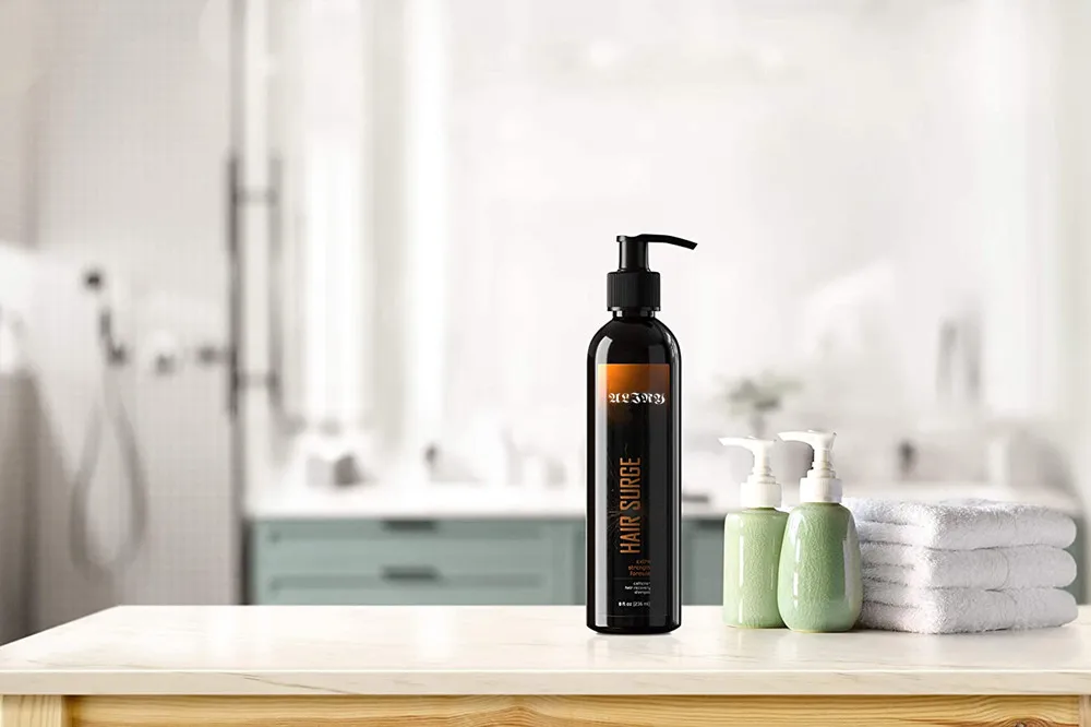 Private label top selling natural anti hair loss shampoo for hair surge