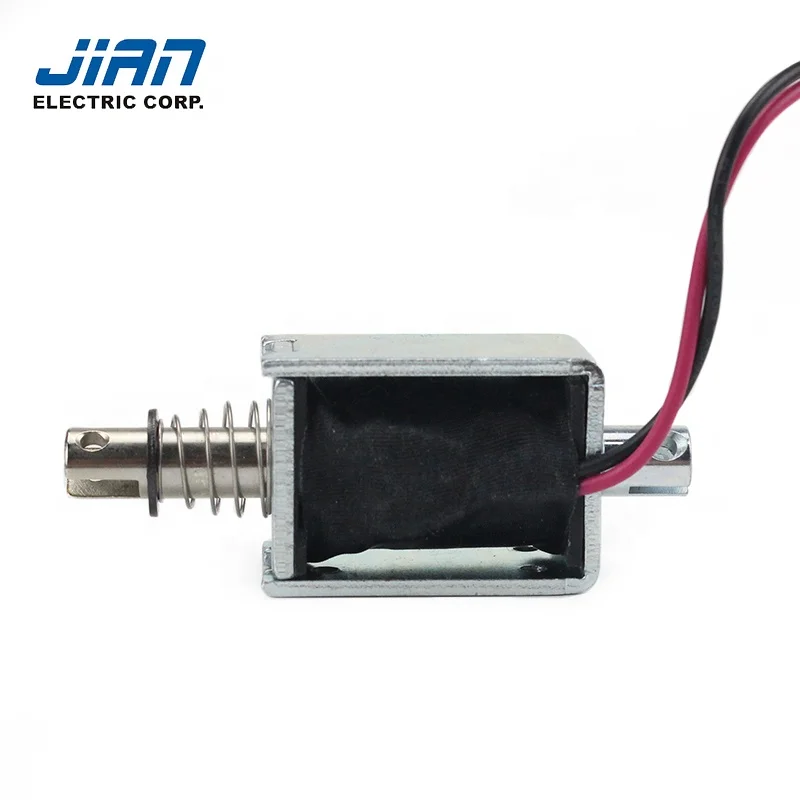 
JSO-0837 Micro Electromagnet Push Pull Type LINEAR SOLENOIDS,linear solenoid push pull 