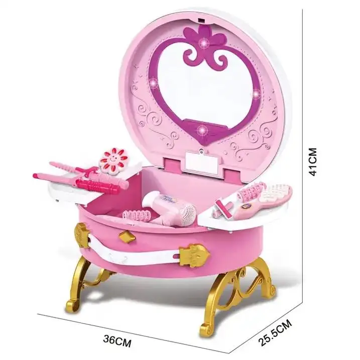 15pcs pretend cosmetics toys popular plastic girls toys beauty set