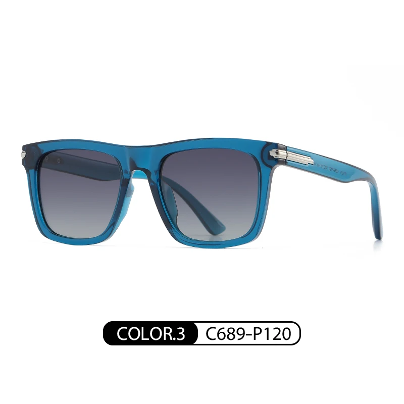 Square Driver Sunglasses Anti-UV Sunglasses Polarized Sunglasses Men and Women Sports