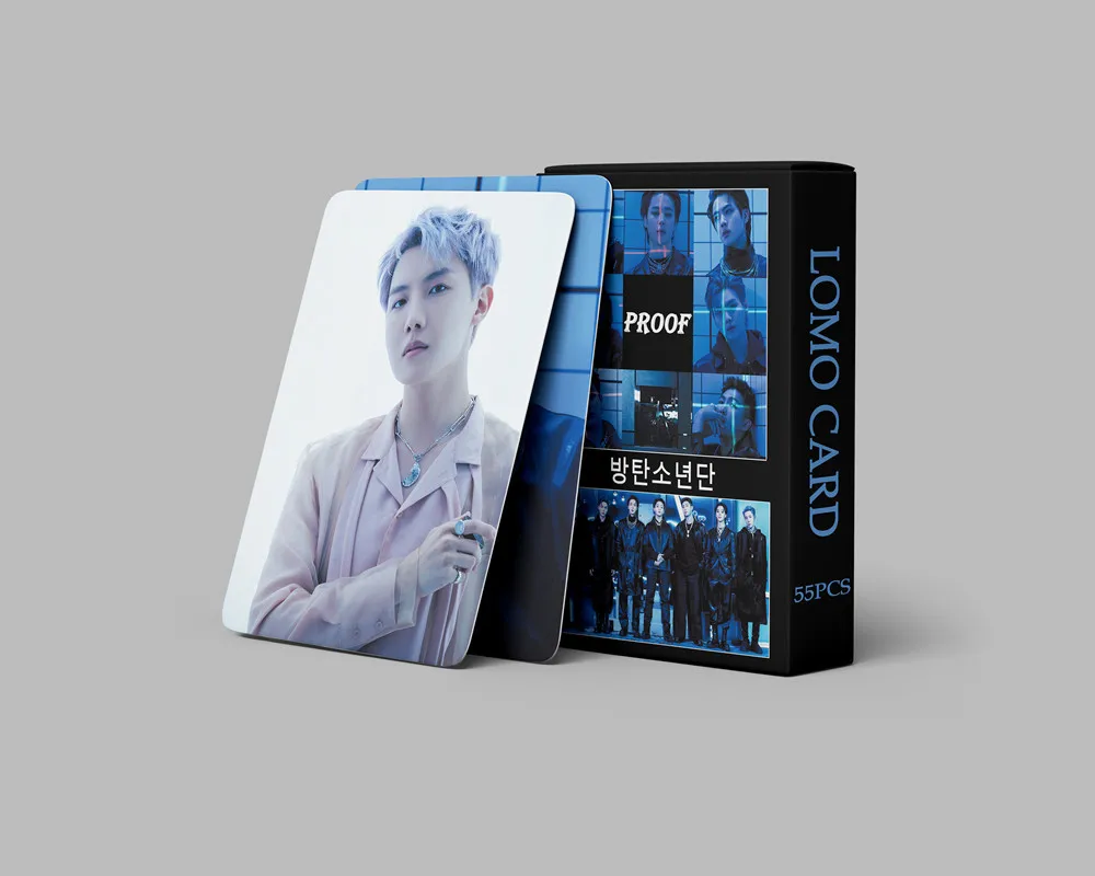 Wholesale Kpop Idol 55Pcs/Set Lomo Card Bangtan Boys PROOF SUGA JIMIN New Photo Card
