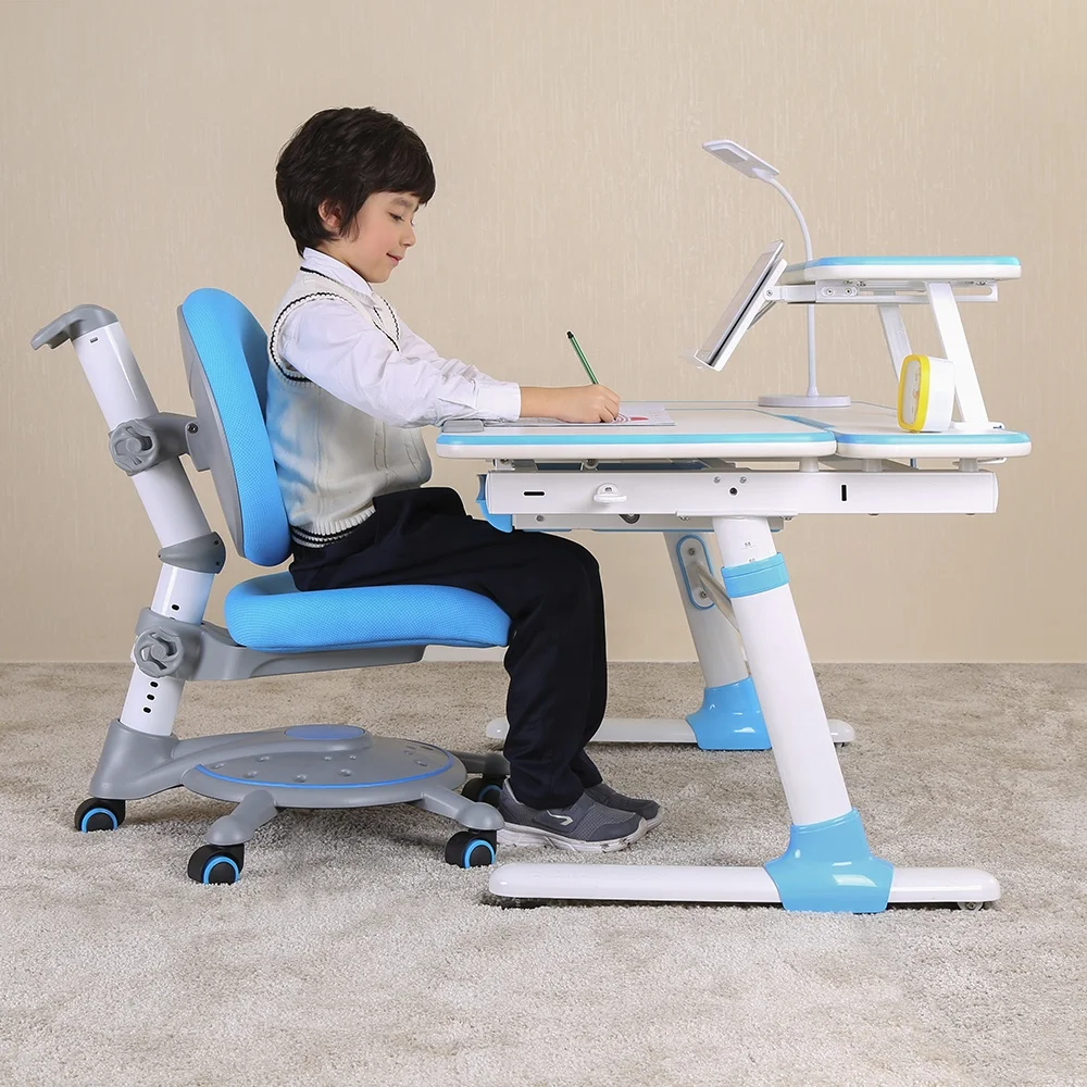 Wholesale Home Bedroom Furniture Smart Learning Table Ergonomic Height Adjustable Writing Study Children Desk for Kid