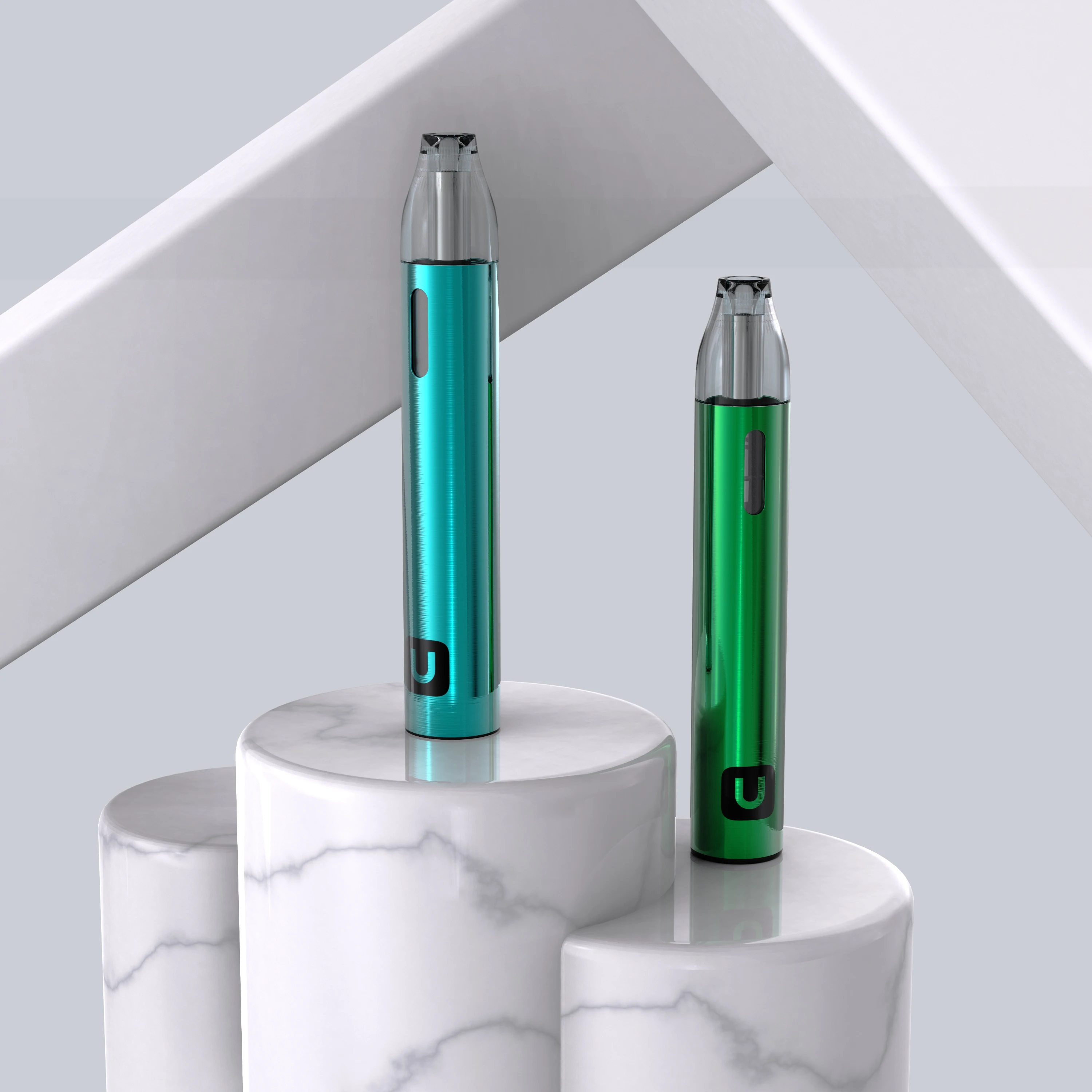 
2021 New Product ABS High Quality Replaceable Vape Pen Disposable Vape Price AMANOO U Switch 600mAh Super Battery Pod 