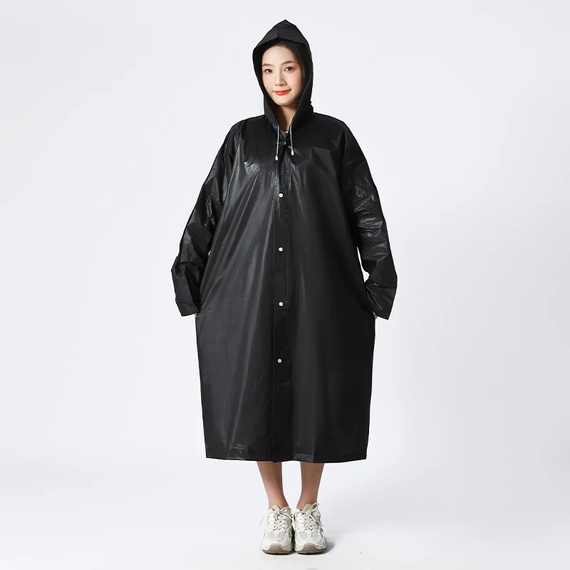 Fashion Eva Raincoats For Adults Reusable Raincoat Custom Logo 100% Waterproof Raincoat