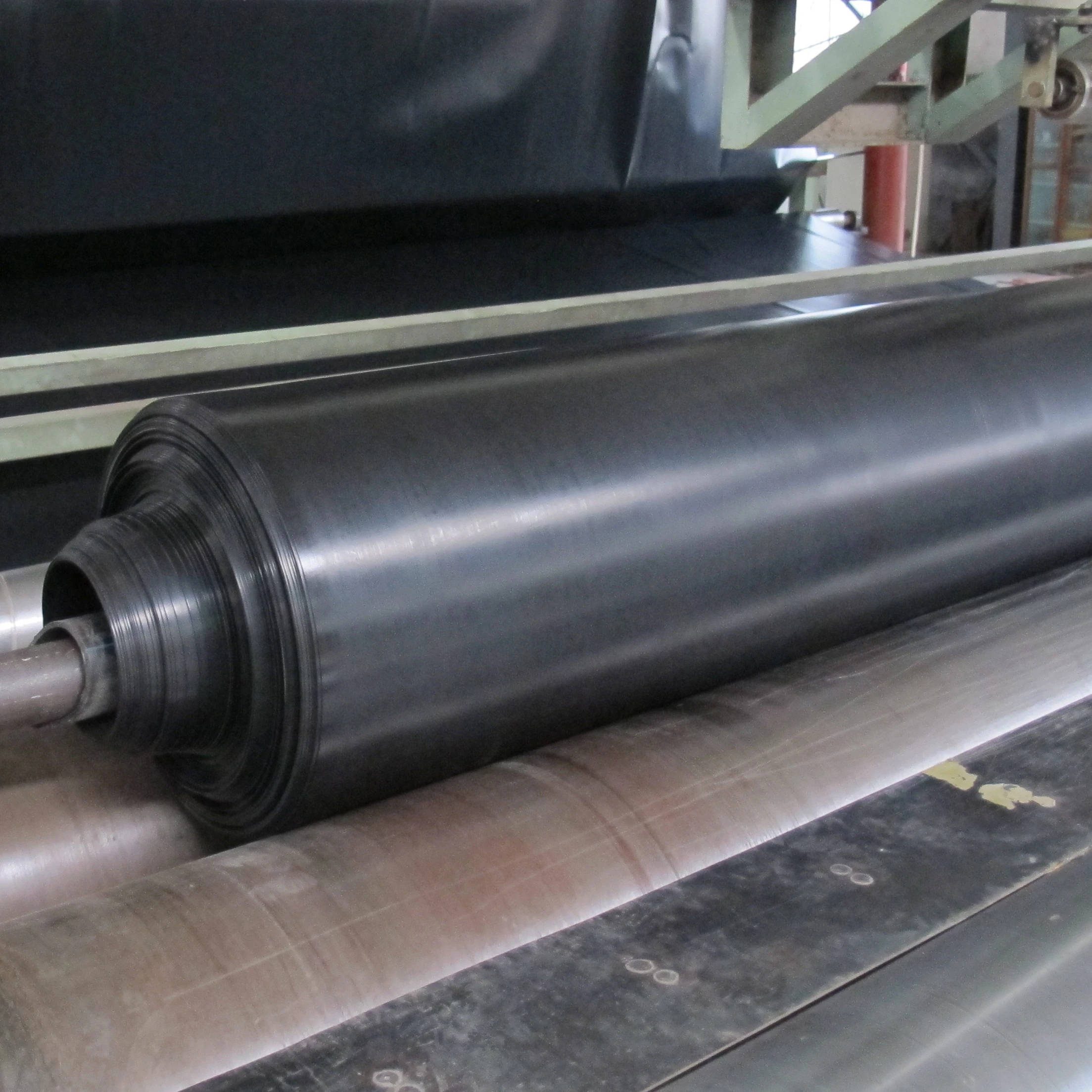 80mil HDPE black smooth geomembrane liner for biogas digester, sedimentation tank