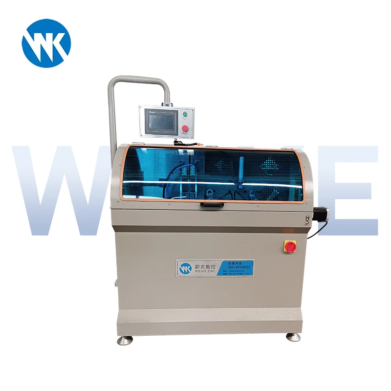 WEIKE CNC автоматический Угловой коннектор режущая пила алюминиевая оконная дверная машина для резки