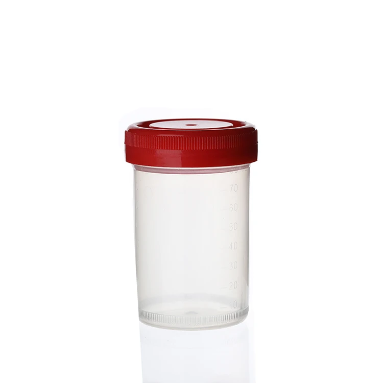 Professional Standardized Leakproof Design Lab Consumables Sterile Urine Container
