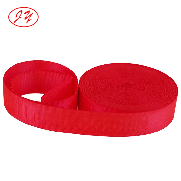 custom polyester recycled pet webbing slackline belt