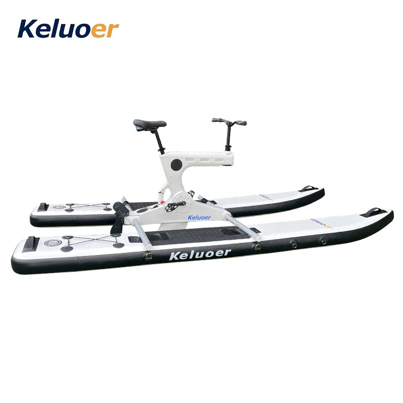 Water Pedal Bike Water Recreation Bicycle Inflatable Sightseeing Pedal Bike Boat