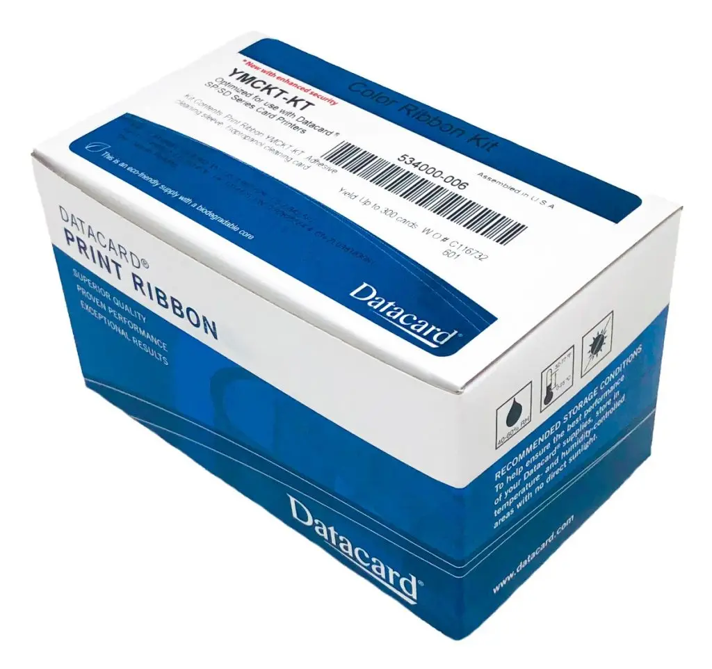 Новая цветная лента Datacard 535700-004-R010 YMCKT для замены 535000-003 принтера CD800