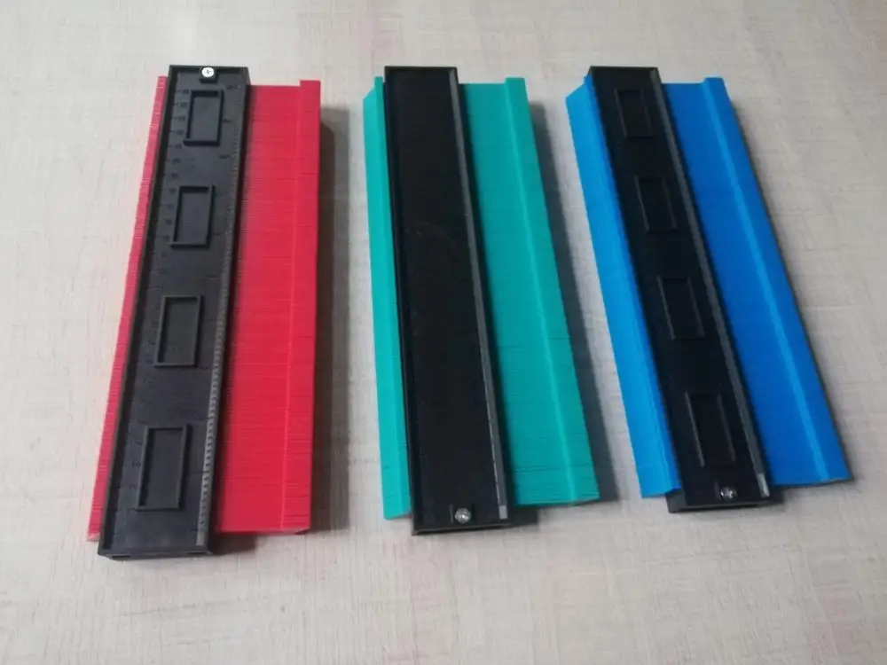 Plastic 10 inch Contour  Gauge Tool  Contour Duplication Gauge