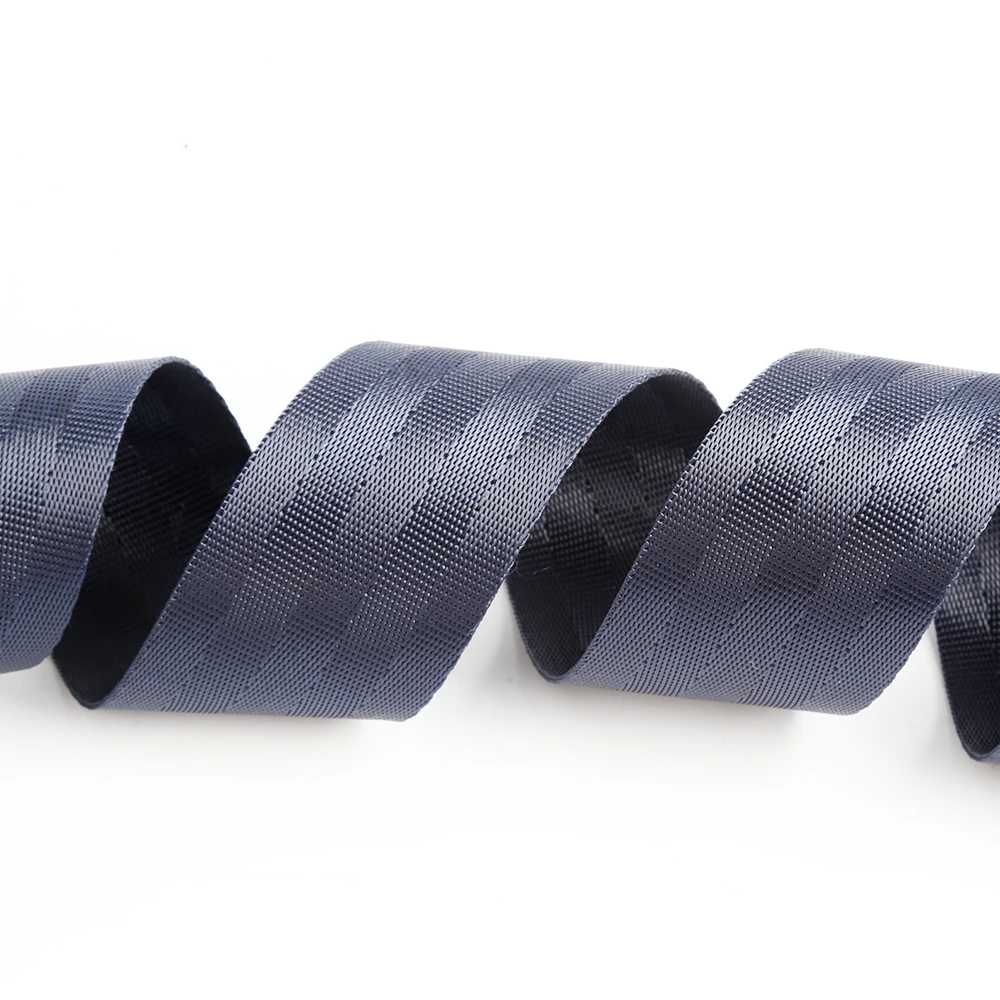 High Tenacity 2.5cm 3.8cm 5cm Polyester Webbing Car Seat Belt Webbing Seatbelt Webbing