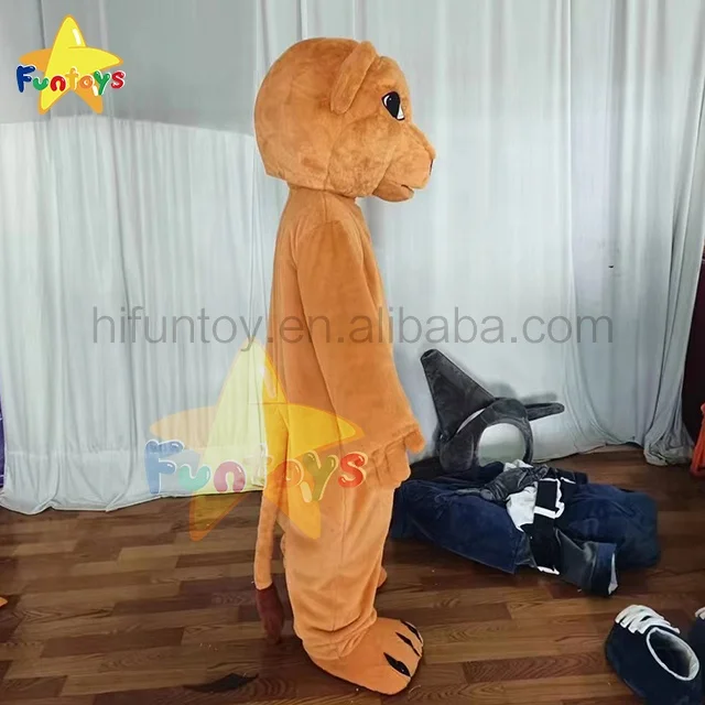 Funtoys маскарадный костюм с симбой Король Лев мультяшный персонаж аниме наборы для косплея Хэллоуин взрослых