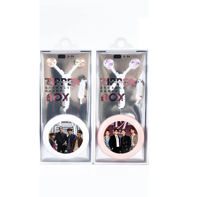 Thai star F4 BRIGHT-WIN Headphone Set Portable Wired Headphone Noise Reduction Music Headphone in-earphone