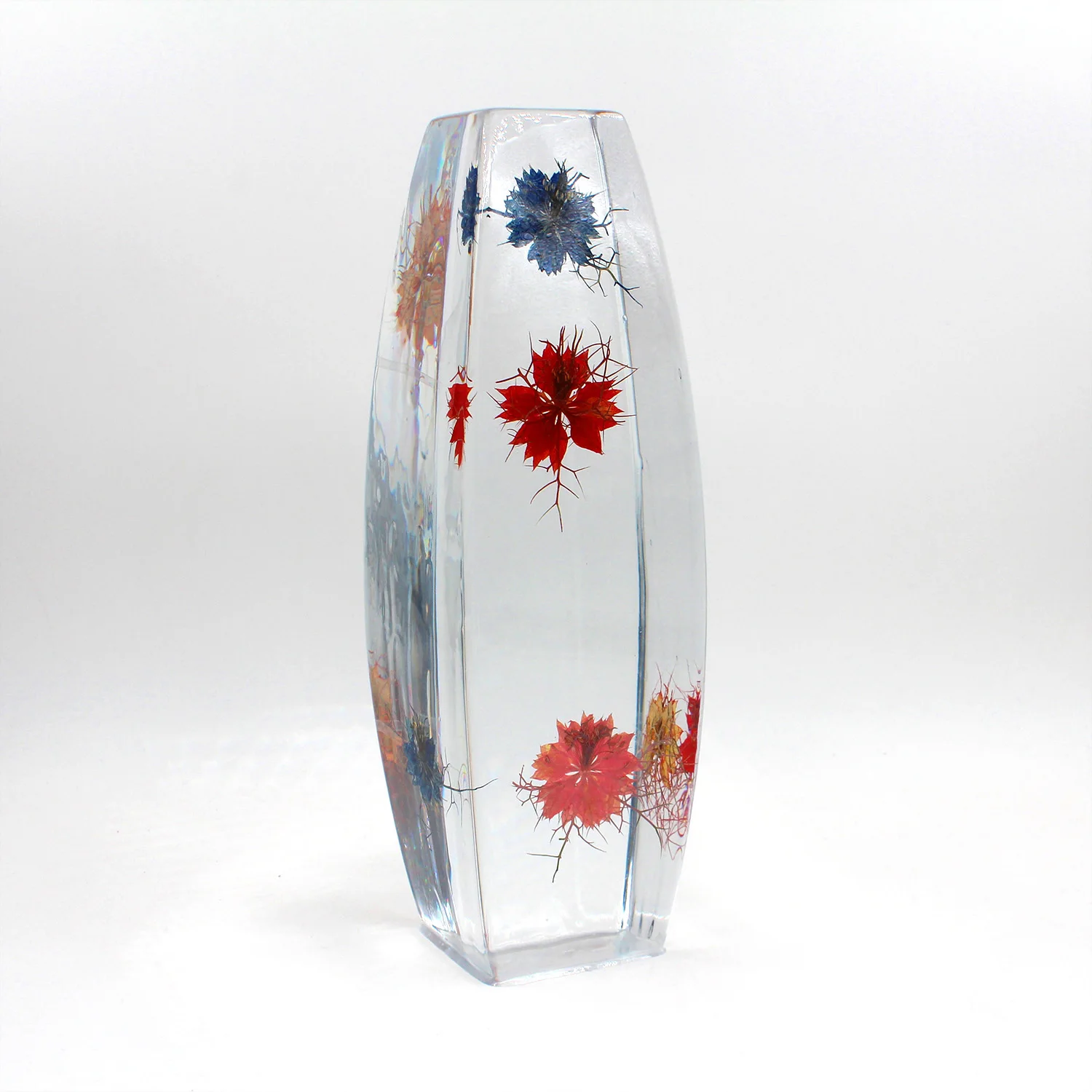 Unique Trophy Made with Real Flowers Custom Awards