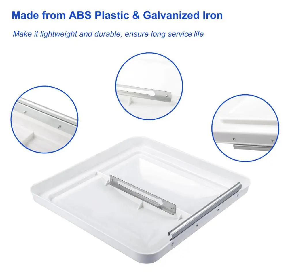 14 inch RV trailer roof vent universal rv roof vent cover 12V motor rv roof vent cover replacement lid