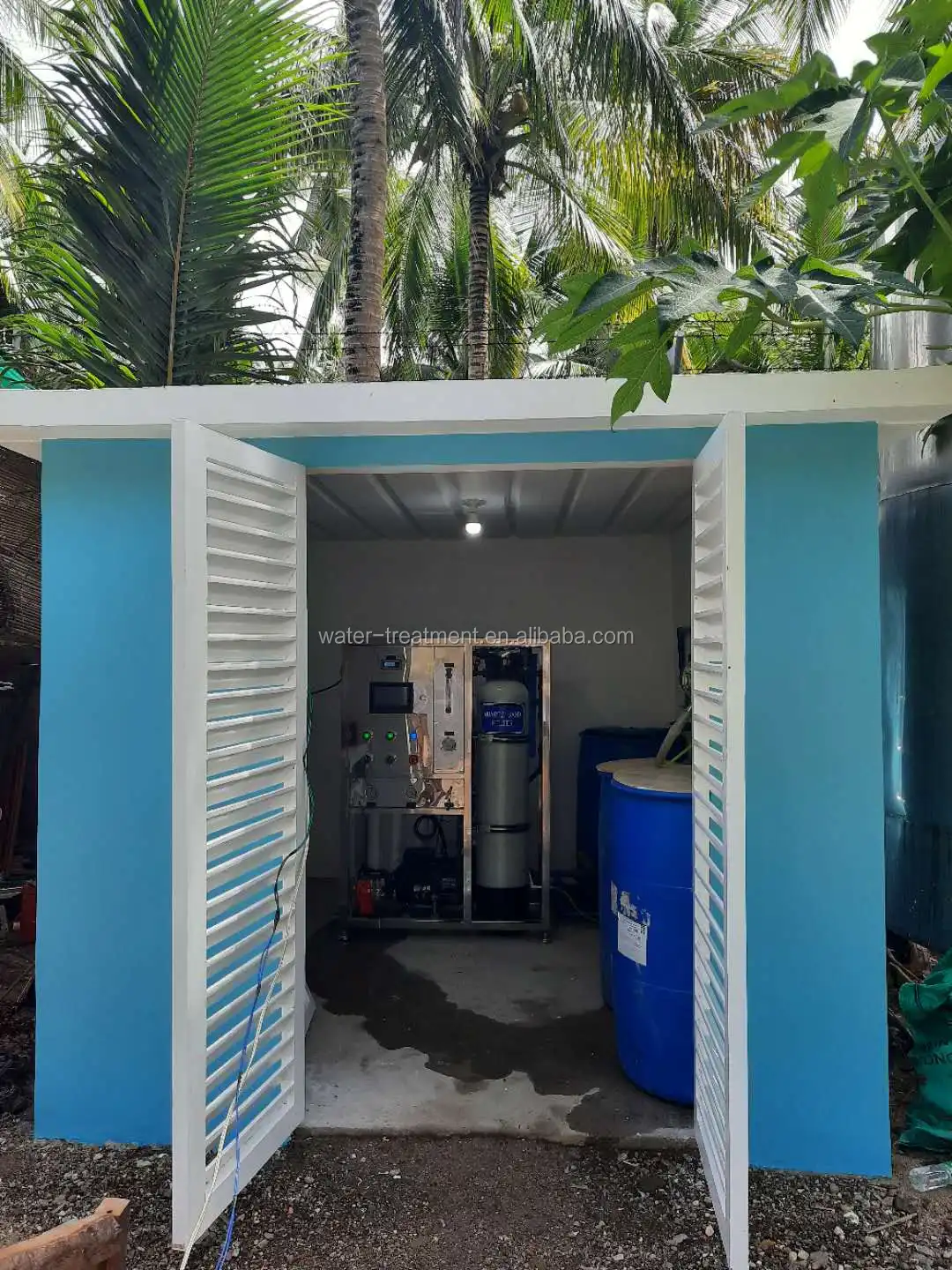 
Seawater desalination RO plant for Boat desalinator Solar water filter 