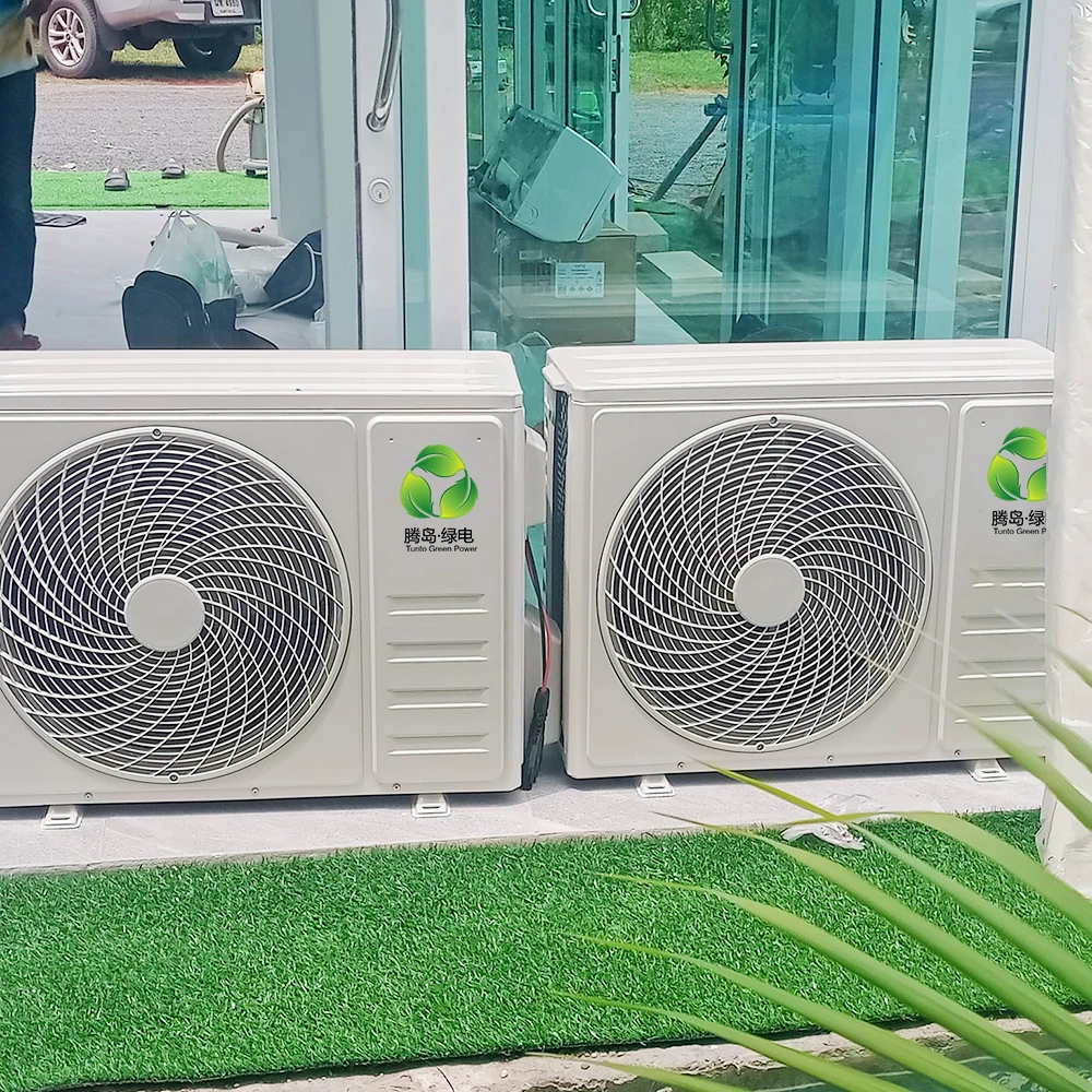 AC DC Hybrid inverter solar  air conditioner 9000BTU 12000btu 18000btu 1HP for hotel home container camping