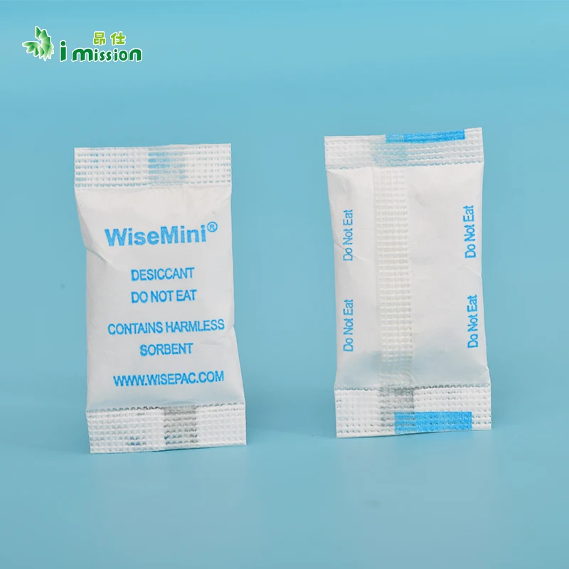 Wholesale factory Supply 1g 2gsuper dry Water Absorbent Moisture Proof food medicine use Silica Gel Desiccant with tyvek paper