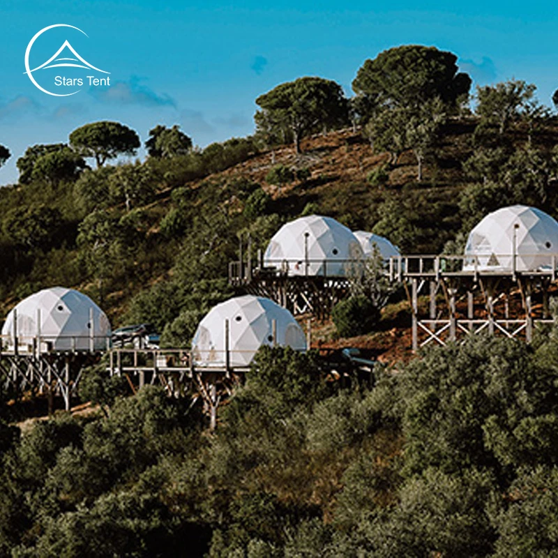 Best Price Geodome Geodesic Tropics Glamping Hotel Dome Tent