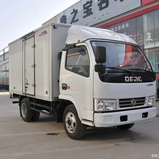 2024 New Dongfeng Box Truck Cube 12 Ton 4x2 left hand drive Cargo Van for Logistics transportation