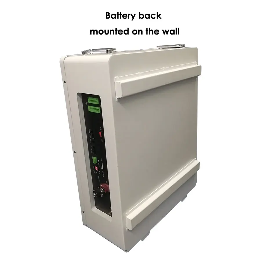 12V 24V 48V 51.2V Lithium Battery Pack with Long Cycle Life Stackable 50Ah 100Ah 200Ah 300Ah Wall-Mounted System for RV Camper