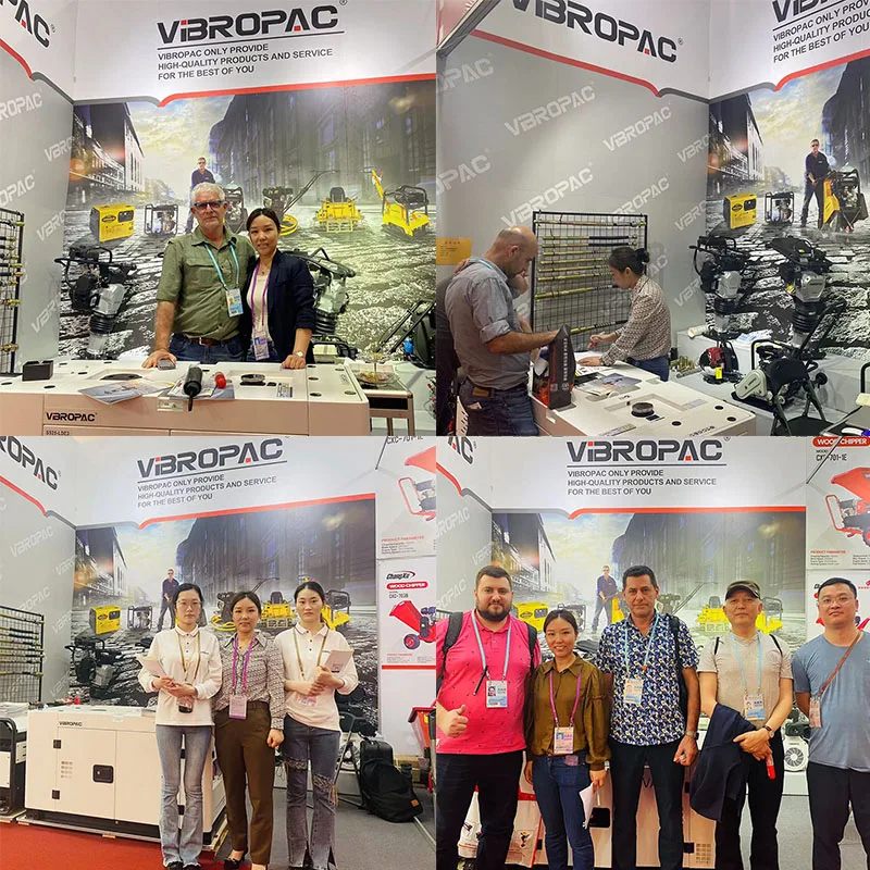 Производитель изготовленный на заказ бензиновый односторонний уплотнитель ручной мини-Вибрационный заземления